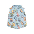 Construction Dinos Reversible Vest - Marine Blue