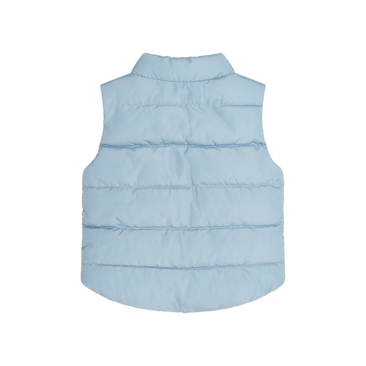 Huxbaby Construction Dinos Reversible Vest - Marine Blue