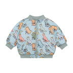 Construction Dinos Reversible Bomber - Mineral Green