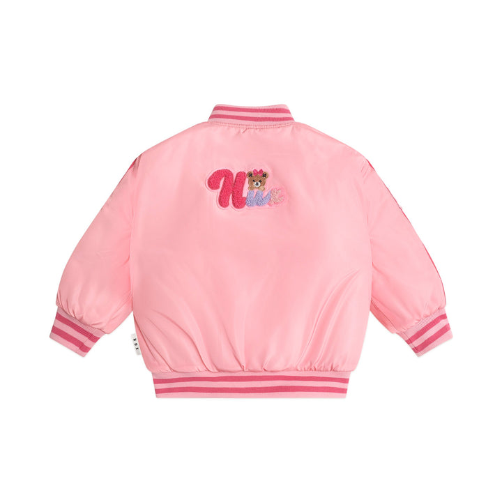 Huxbaby Cherry Varsity Bomber Jacket