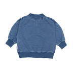 Hux Bear Knit Denim Bomber Jacket