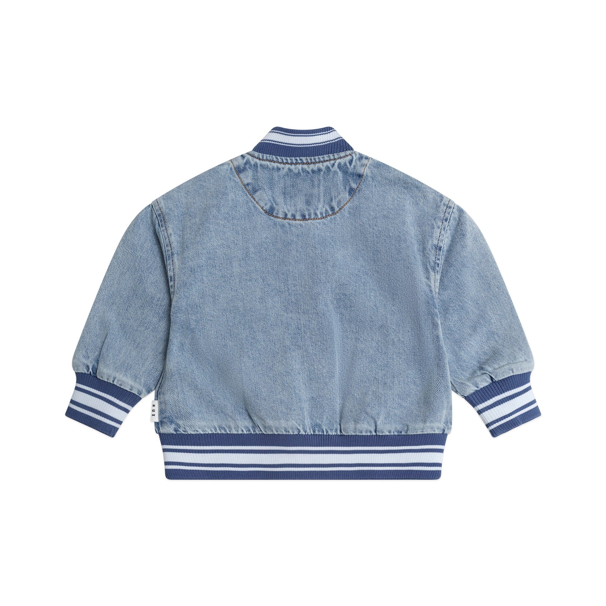 Huxbaby Dreamy Denim Varsity Bomber