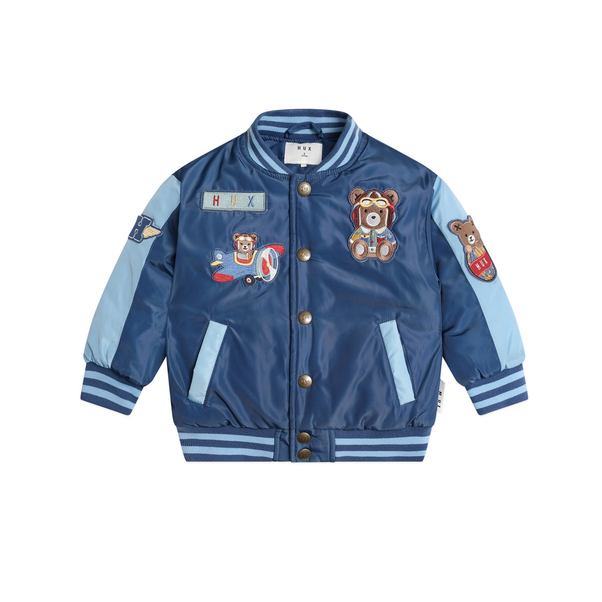 Huxbaby Aviator Varsity Bomber Jacket