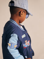 Huxbaby Aviator Varsity Bomber Jacket