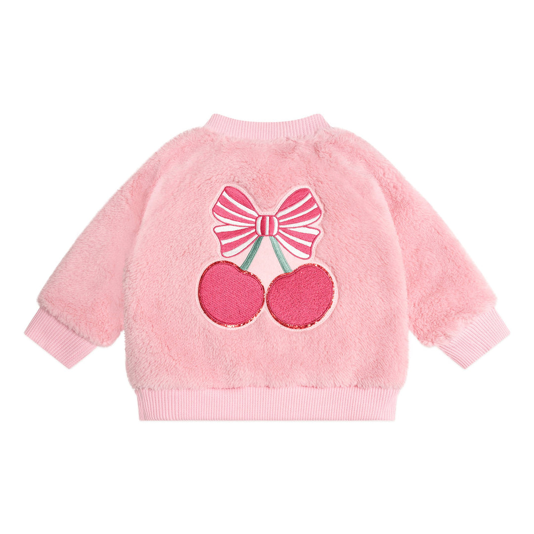 Huxbaby Cherry Pie Fur Jacket