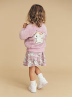 Magical Unicorn Fur Jacket - Orchid