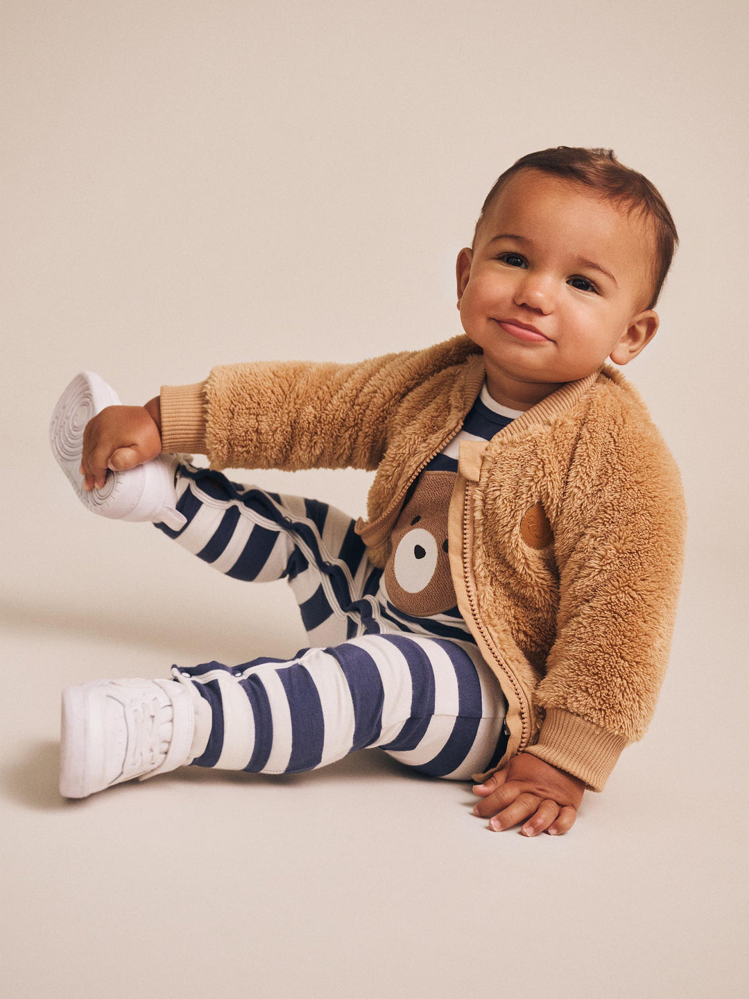 Huxbaby Pilot Huxbear Fur Jacket