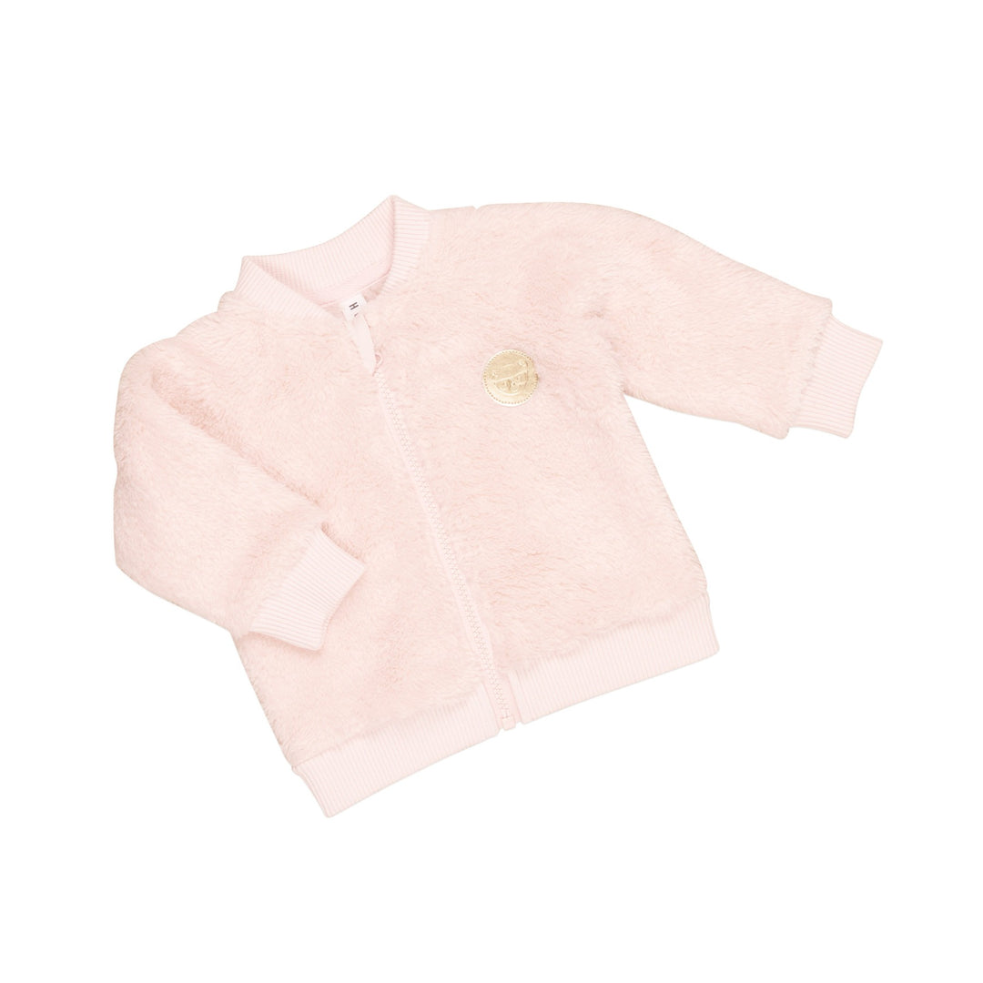 Huxbaby Fairy Bunny Fur Jacket - Pink Pearl