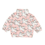 Magical Unicorn Fleece Jacket - Rosebud