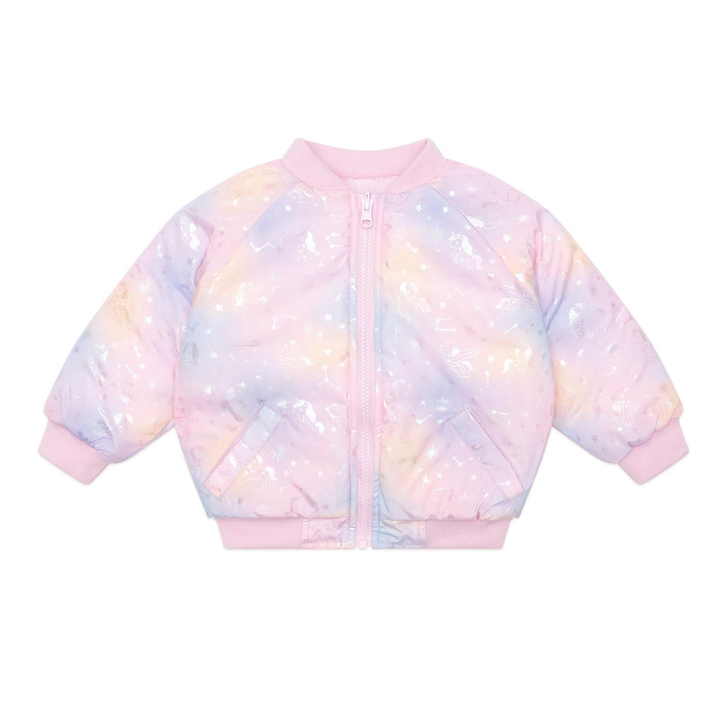 Huxbaby Cosmic Unicorn Reversible Bomber