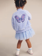 Huxbaby Butterfly Furry Jacket