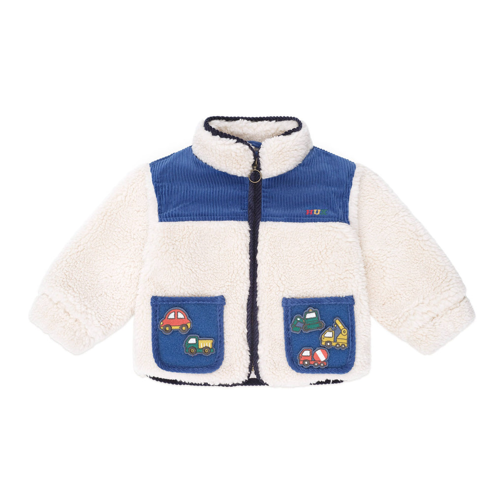 Patches Cord Sherpa Jacket