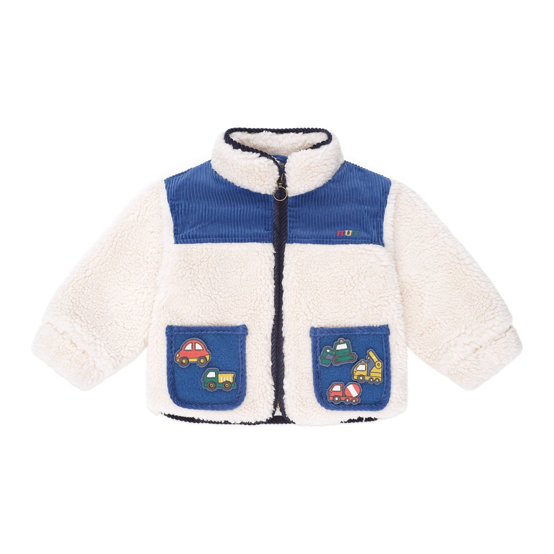 Patches Cord Sherpa Jacket