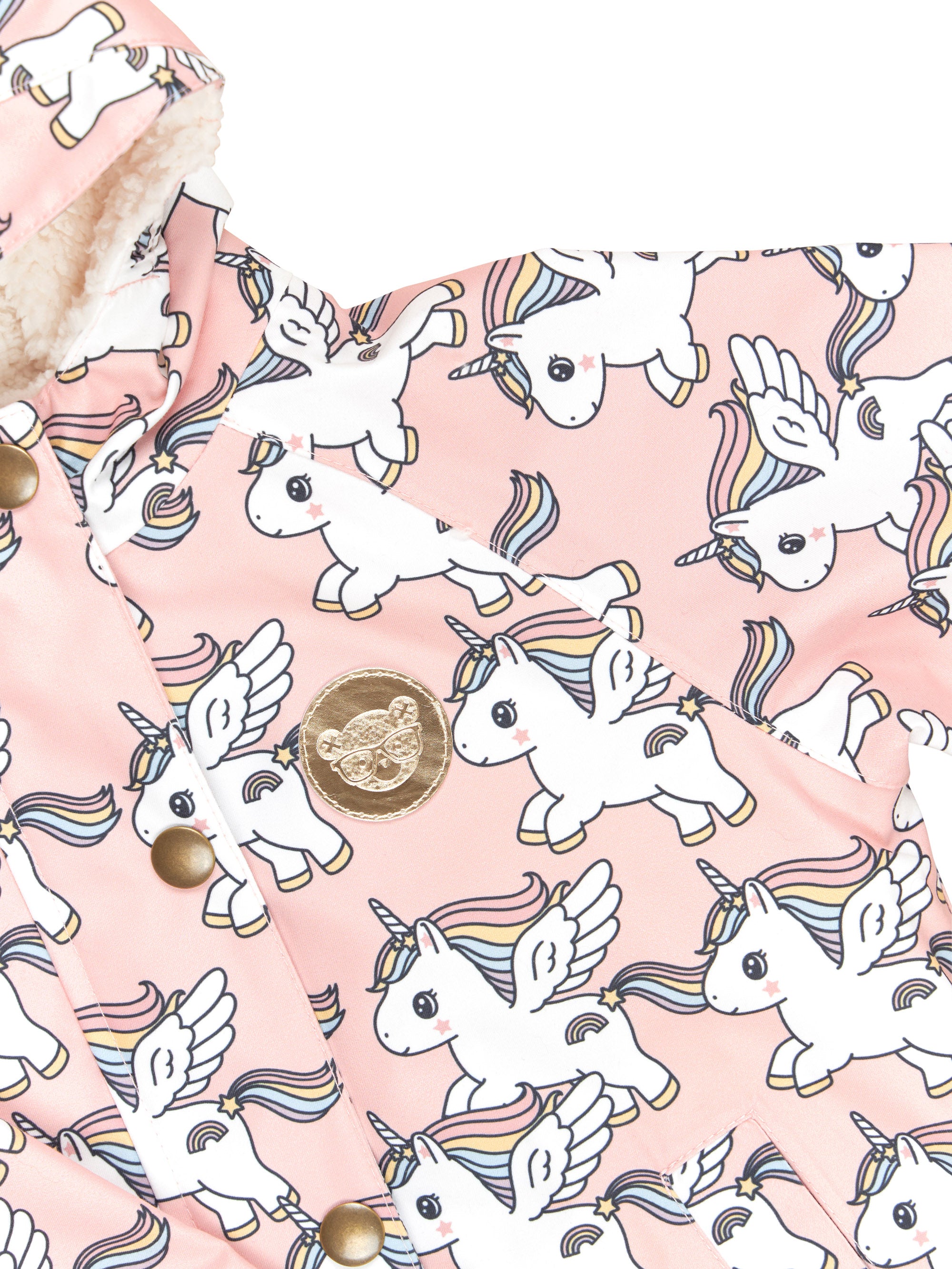 Magical Unicorn Raincoat - Rosebud