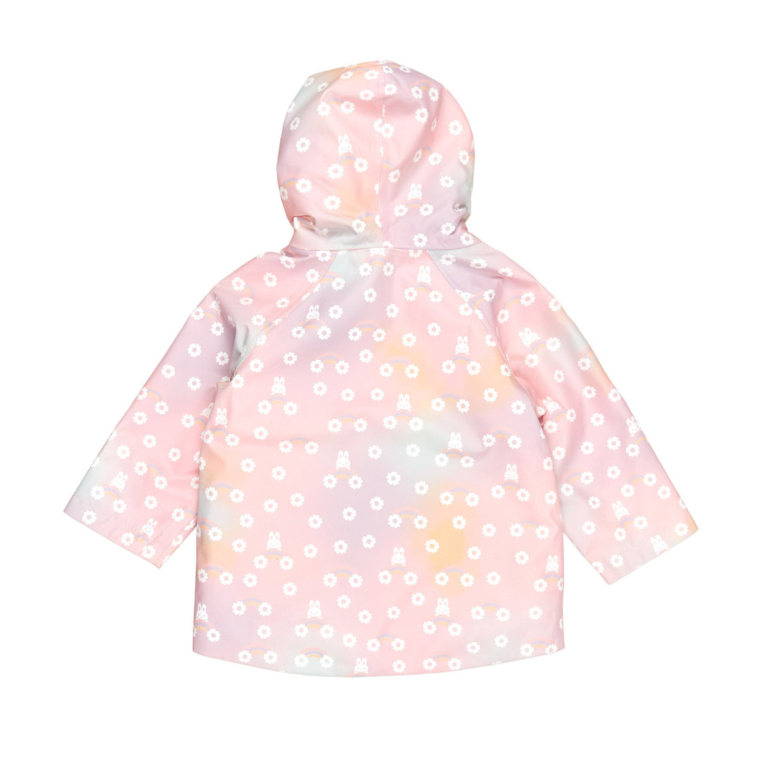 Huxbaby Bunny Raincoat - Rainbow