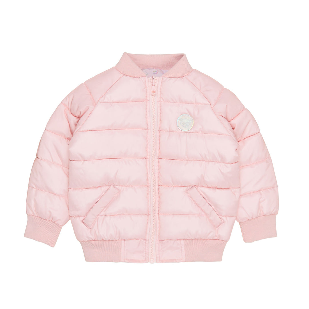 Huxbaby Rainbow Reversible Bomber - Rosebud