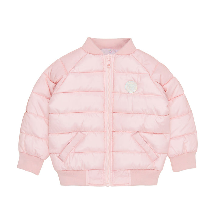 Huxbaby Rainbow Reversible Bomber - Rosebud