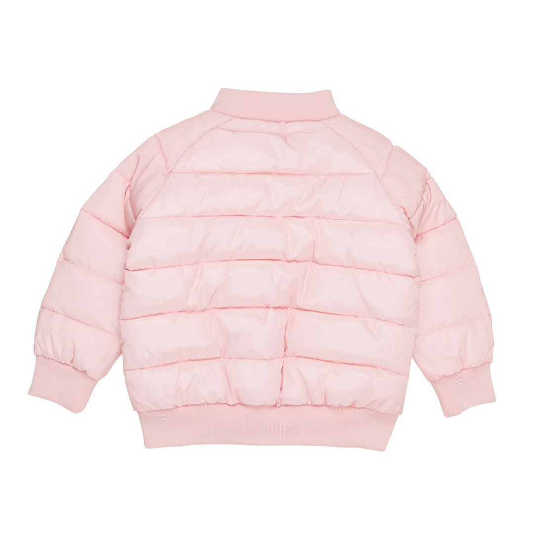 Huxbaby Rainbow Reversible Bomber - Rosebud