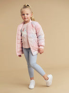 Rainbow Reversible Bomber - Rosebud