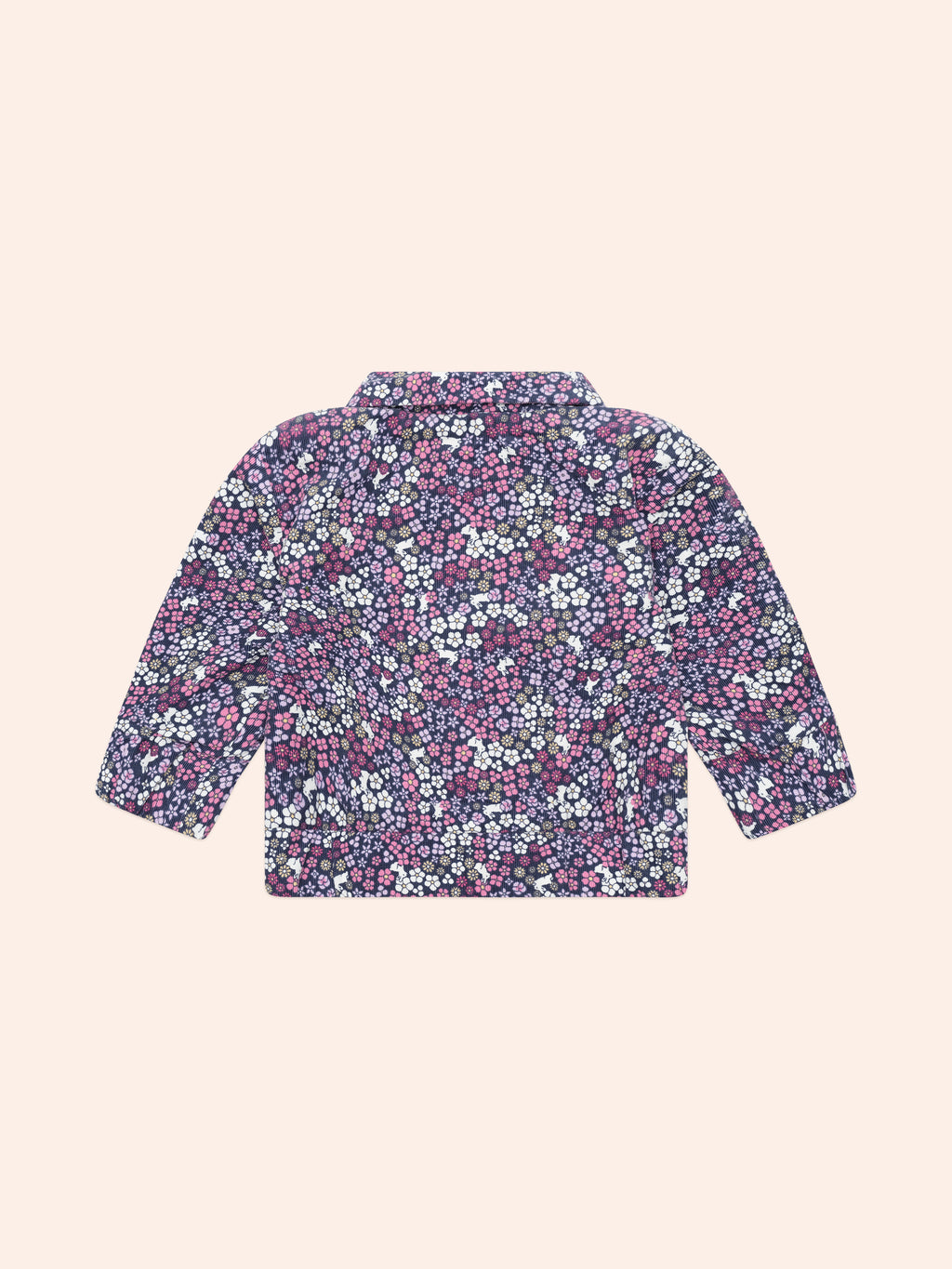 Huxbaby Midnight Flower Garden Cord Jacket