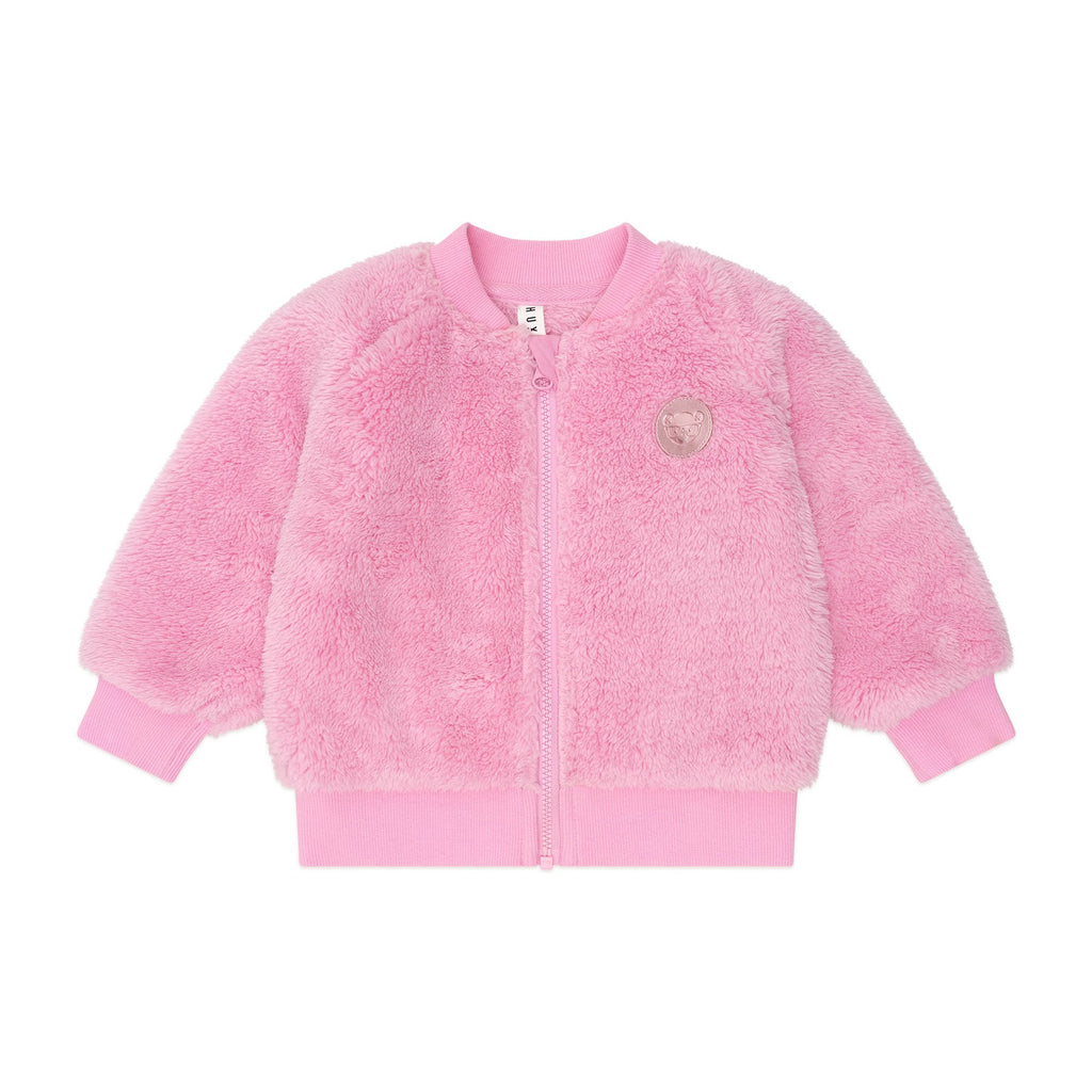 Varsity Huxette Fur Jacket