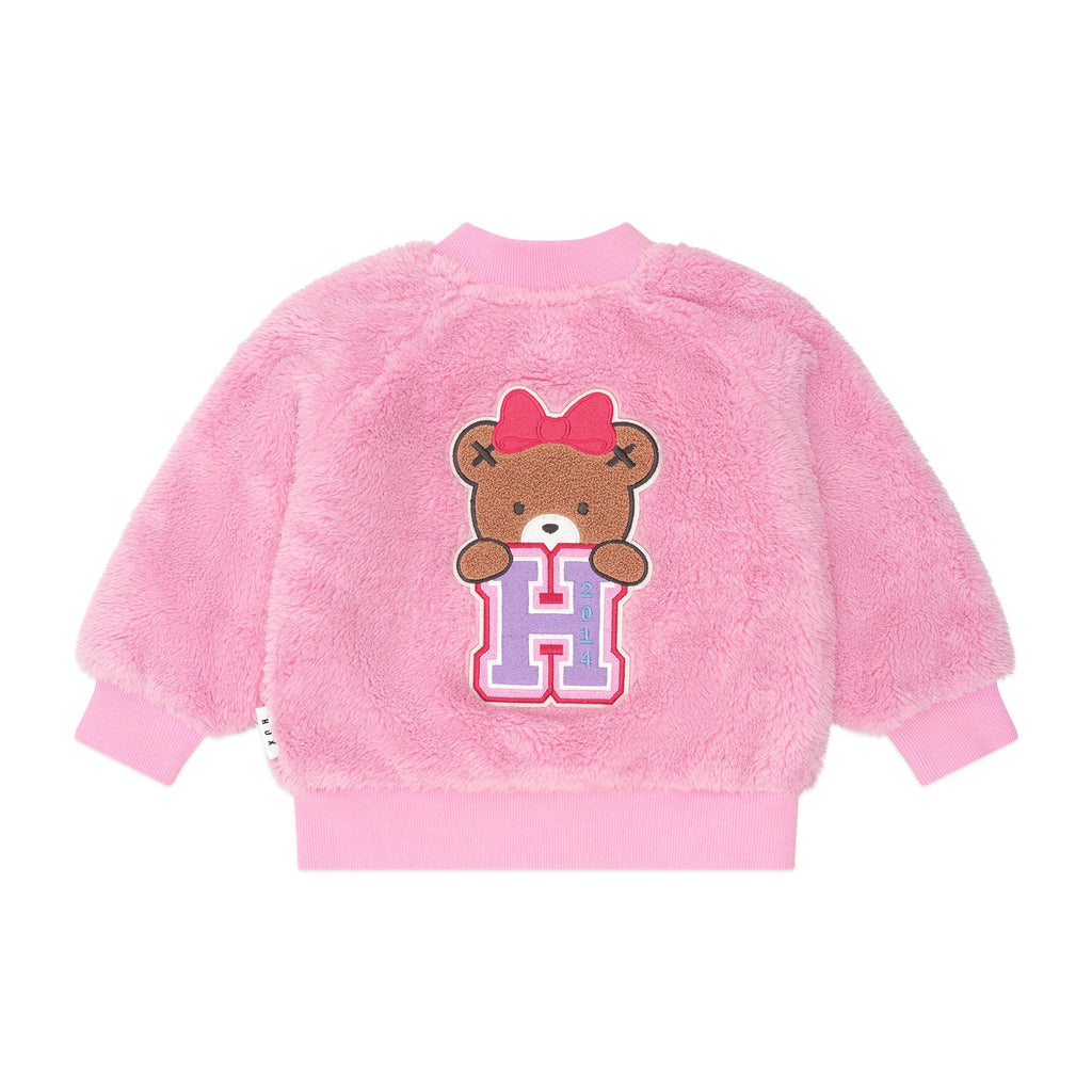 Varsity Huxette Fur Jacket