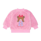 Varsity Huxette Fur Jacket