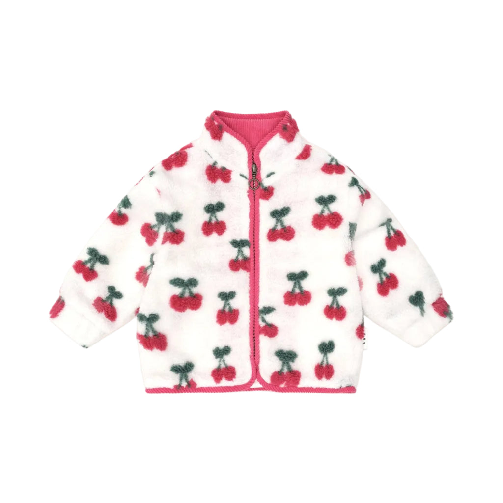 Very Cherry Sherpa Jacket