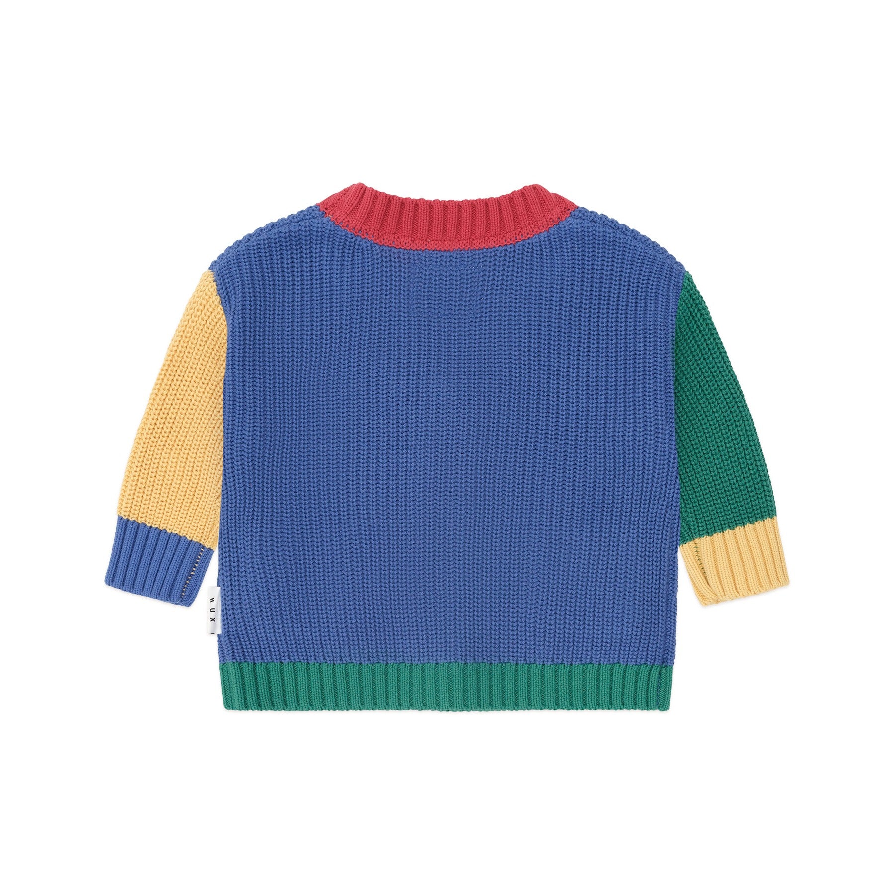 Colour Block Varsity Hux Cardi