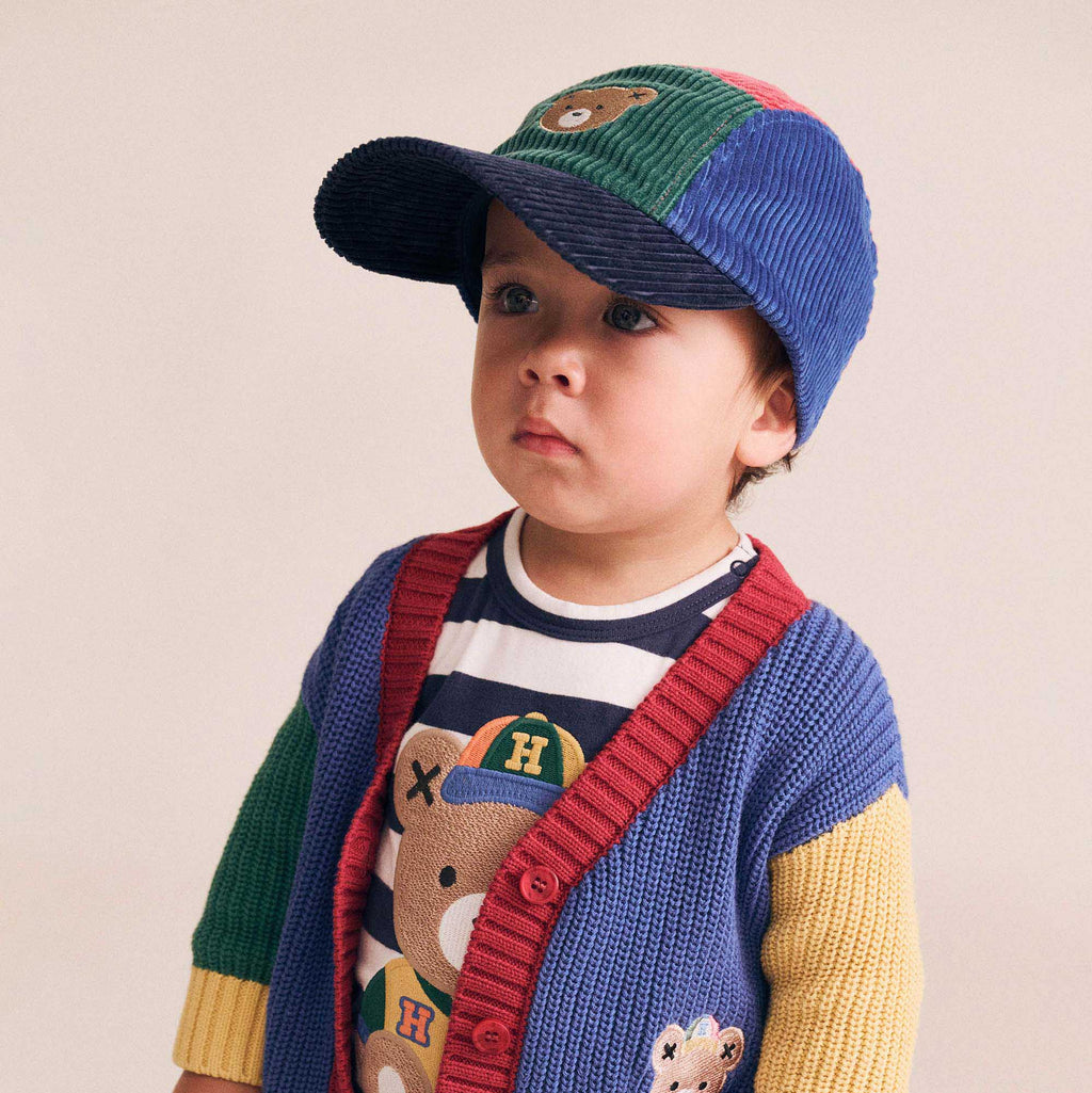 Colour Block Varsity Hux Cardi
