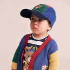 Colour Block Varsity Hux Cardi