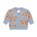 Huxbaby Dusk Blue Huxbear Knit Cardi