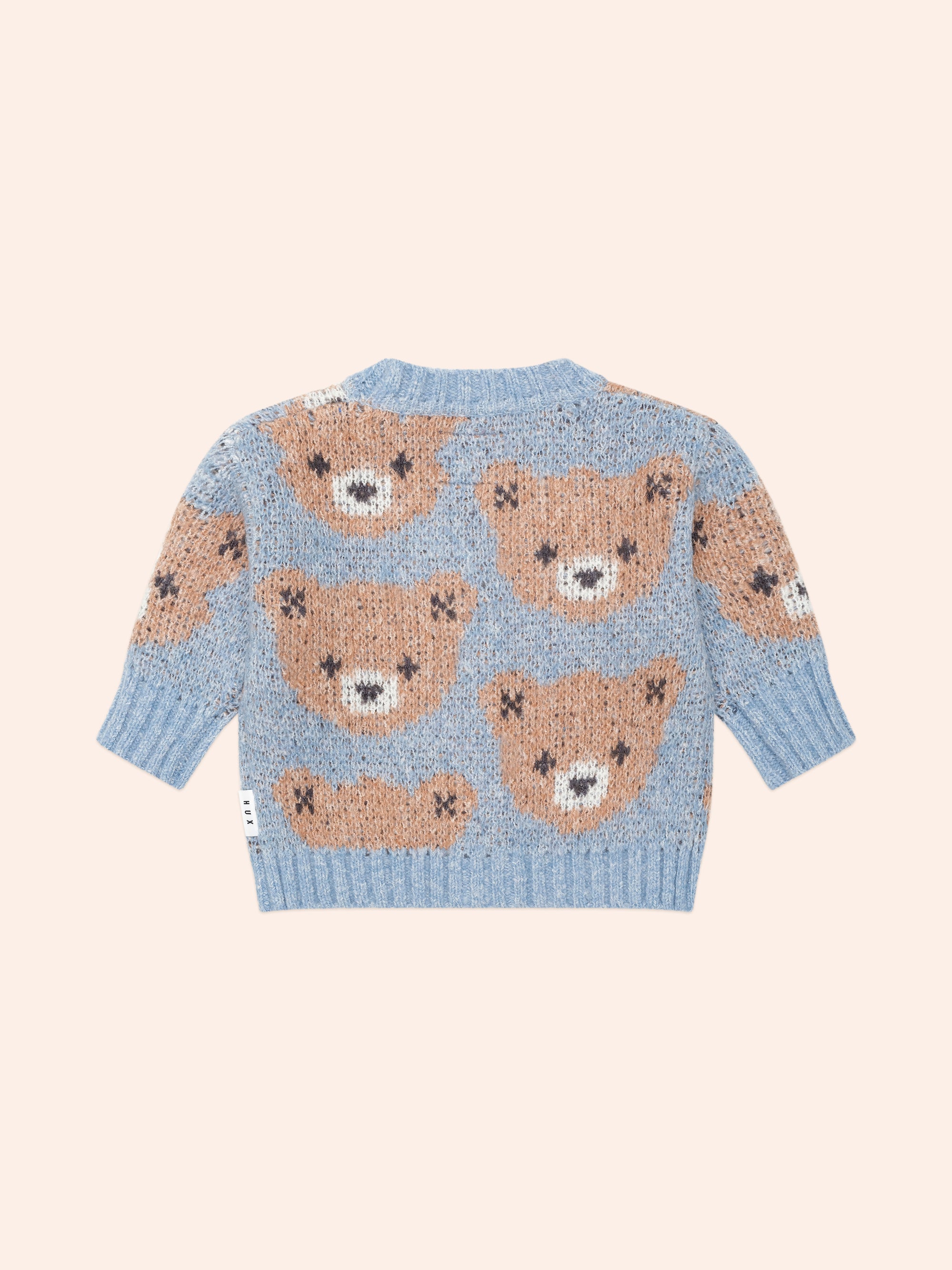 Huxbaby Dusk Blue Huxbear Knit Cardi