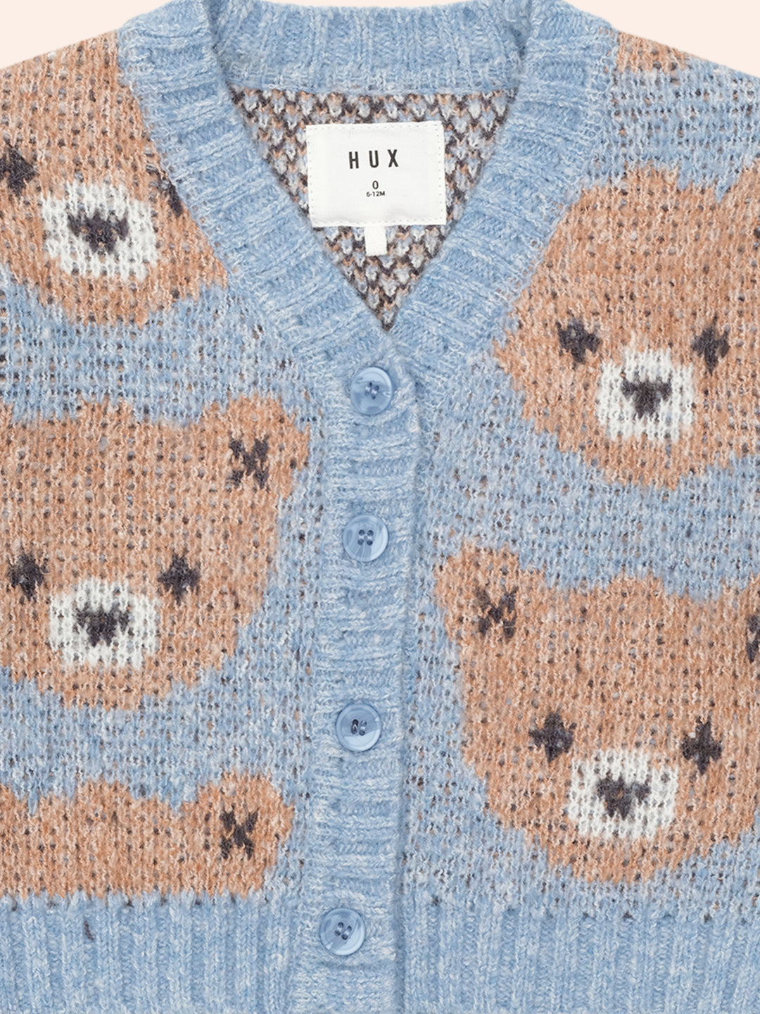 Huxbaby Dusk Blue Huxbear Knit Cardi
