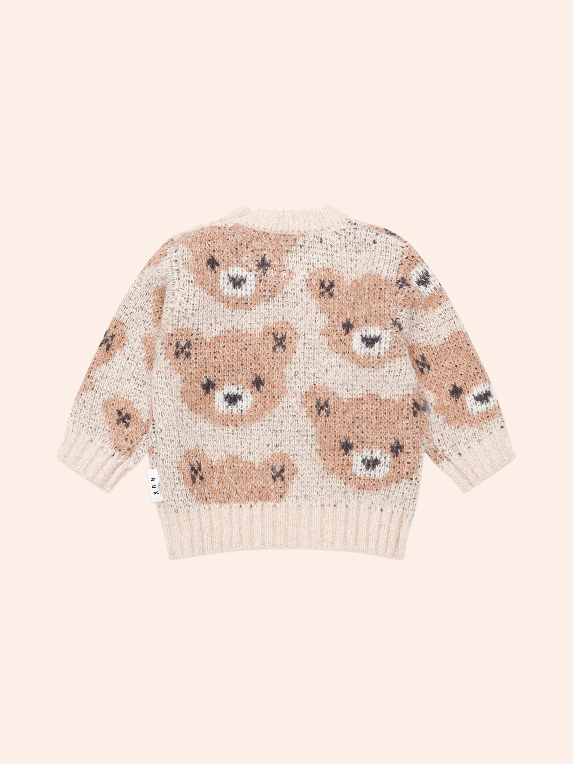 Huxbaby Ecru Huxbear Knit Jumper