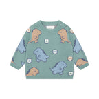 Huxbaby Dino Play Knit Jumper