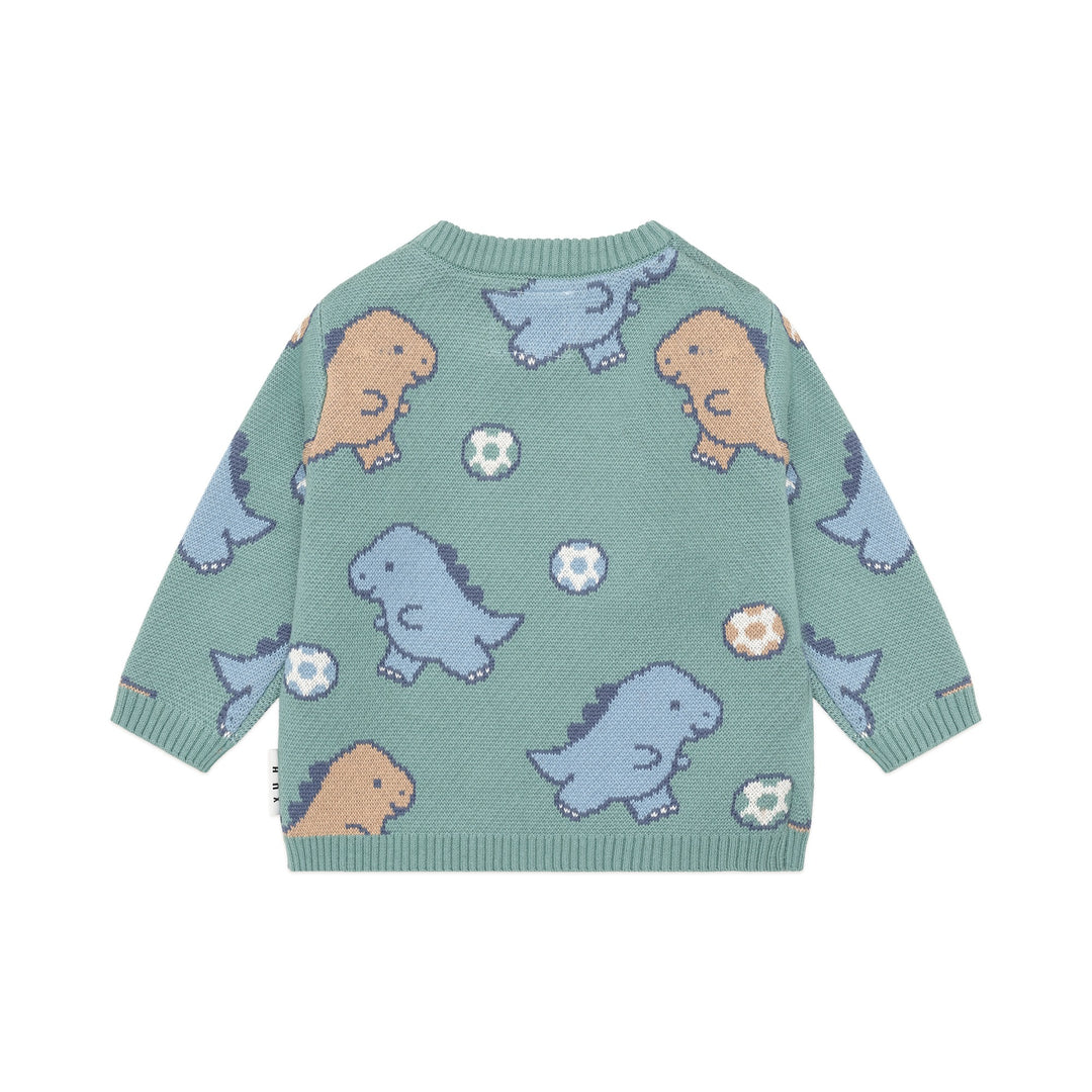 Huxbaby Dino Play Knit Jumper