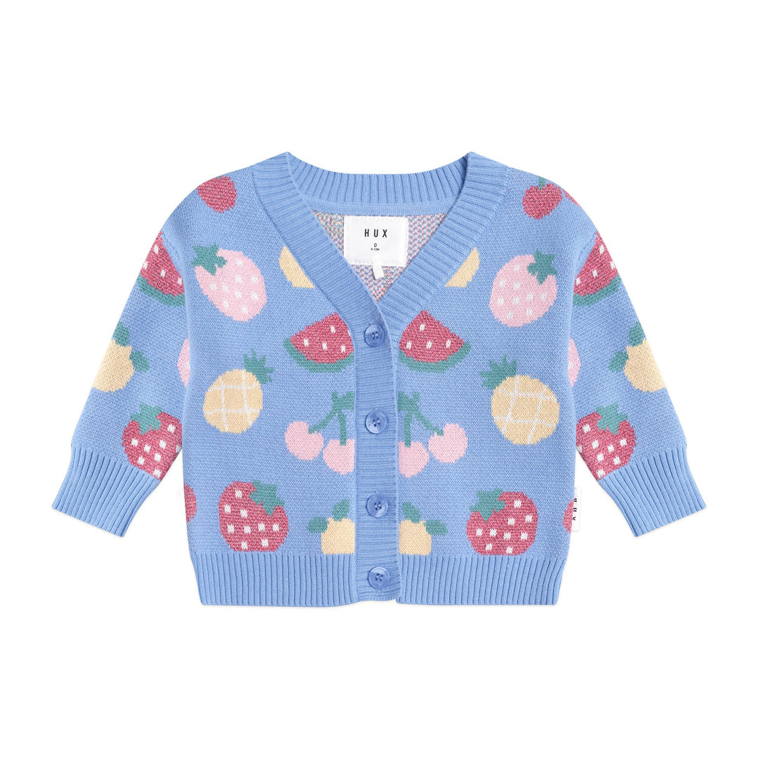 Huxbaby Fruit Salad Knit Cardi