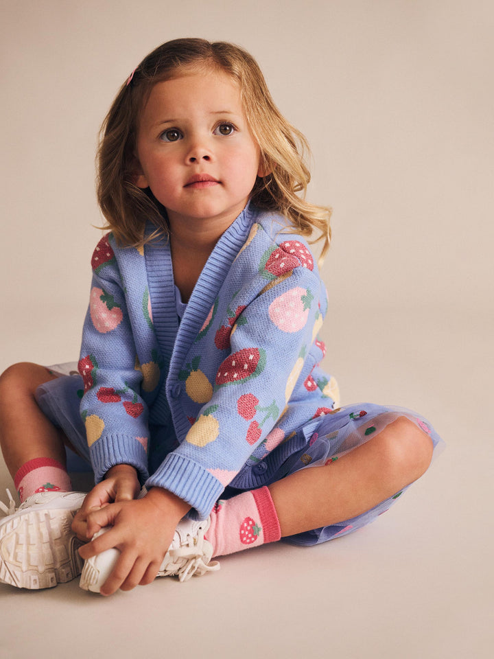 Huxbaby Fruit Salad Knit Cardi