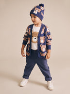 Huxbaby Huxbear Knit Cardi Navy