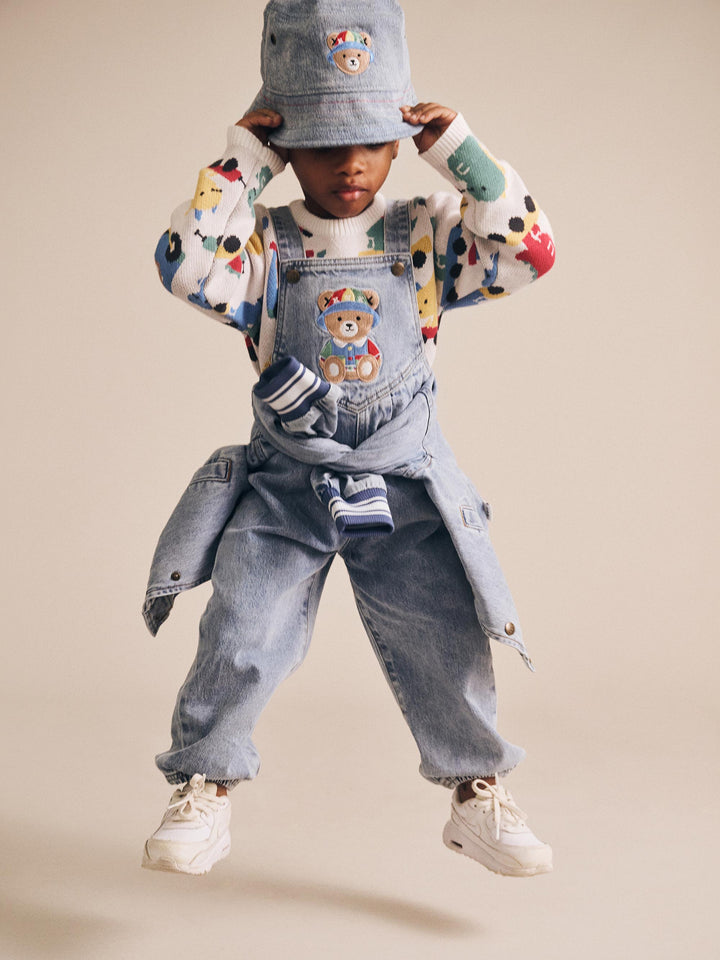 Huxbaby Dino Train Knit Pullover