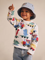 Huxbaby Dino Train Knit Pullover