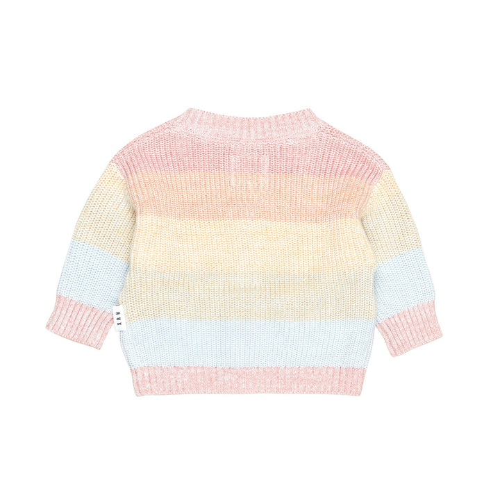 Huxbaby Soft Rainbow Boxy Cardi