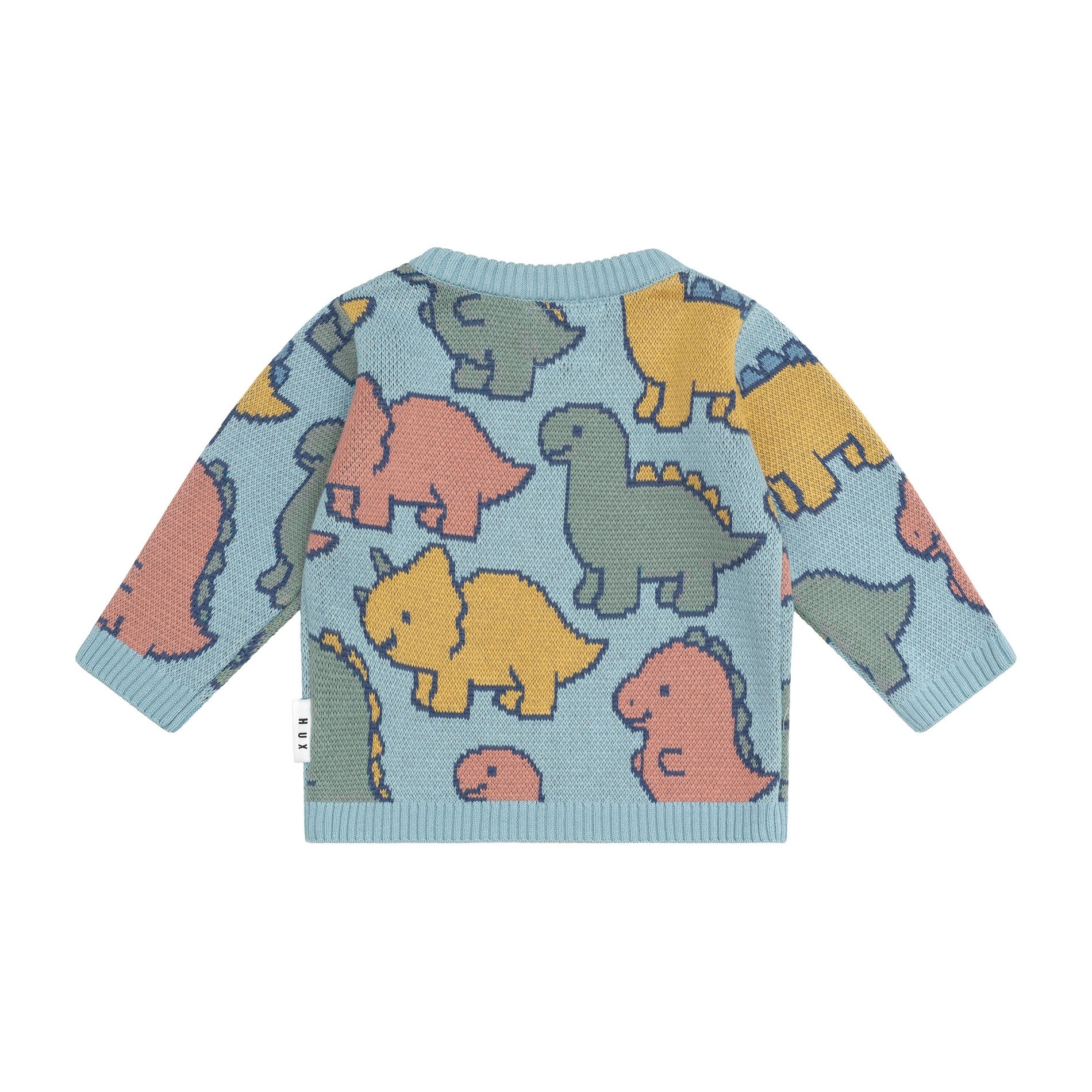 Dino Play Knit Jumper - Marine Blue
