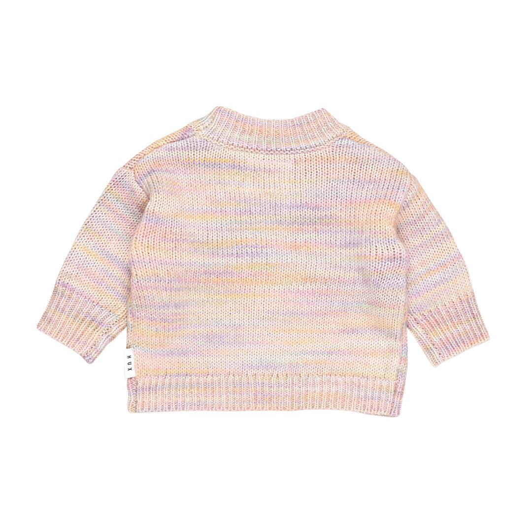 Huxbaby Boxy Cardi - Rainbow