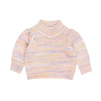 Knit Puff Jumper - Rainbow