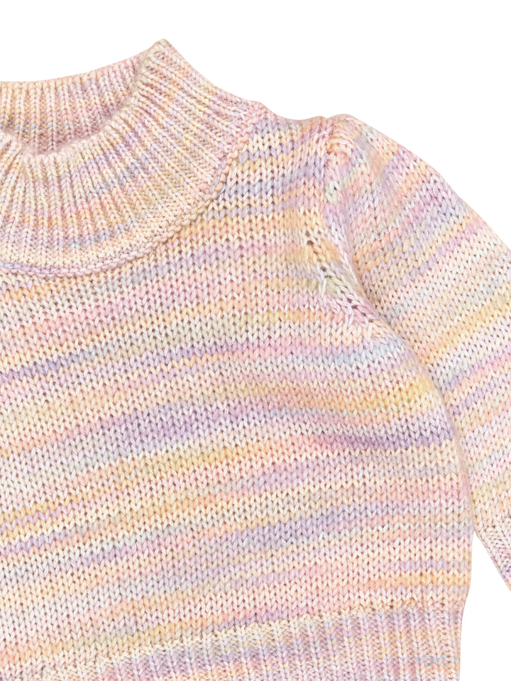 Huxbaby Knit Puff Jumper - Rainbow