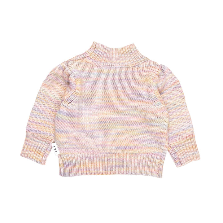 Huxbaby Knit Puff Jumper - Rainbow