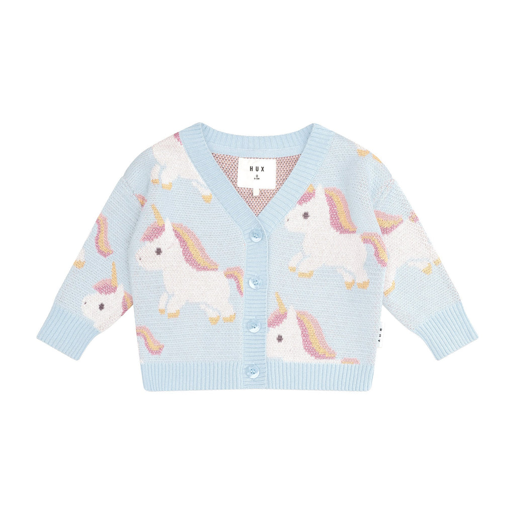 Unicorn Boxy Cardi Ice Water - Ice Water
