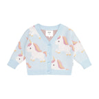 Unicorn Boxy Cardi Ice Water - Ice Water